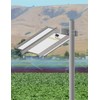 Newpowa Universal Solar Panel Heavy Duty Double Arm Pole Wall
