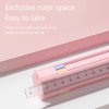 Cute Pencil Box Hexagonal with 6 Pencils Standing Pen Holder