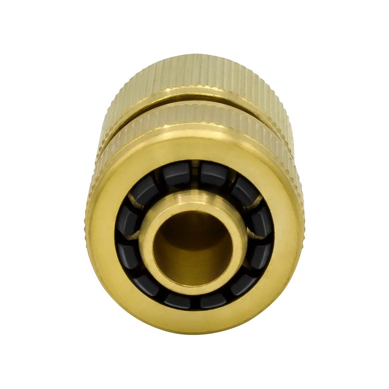 VARIOSAN Plug-in System Hose Coupling with Water Stop 13026, 1/2