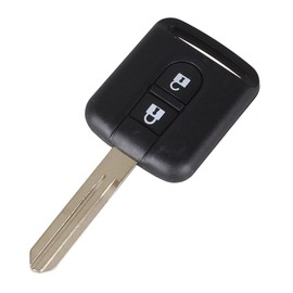 Key for Nissan Almera Cabster Micra Navara Pathfinder X-Trail Qashqai | 2 Buttons | Remote Control Car Key