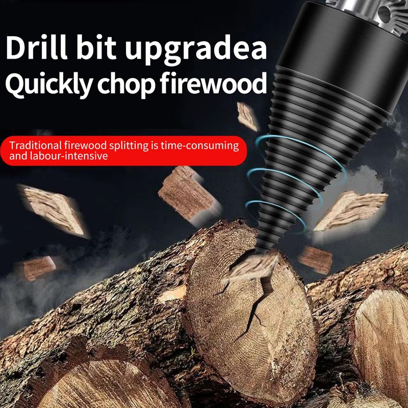 Drill Cone Wood Splitter 32 mm, Wood Splitter Screw Cone,