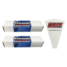 Cyclemax Two Pack Compatible with Kawasaki Kawabond 5 Liquid Gasket K61079-012A Contains Two 2.5oz Tubes and a Funnel