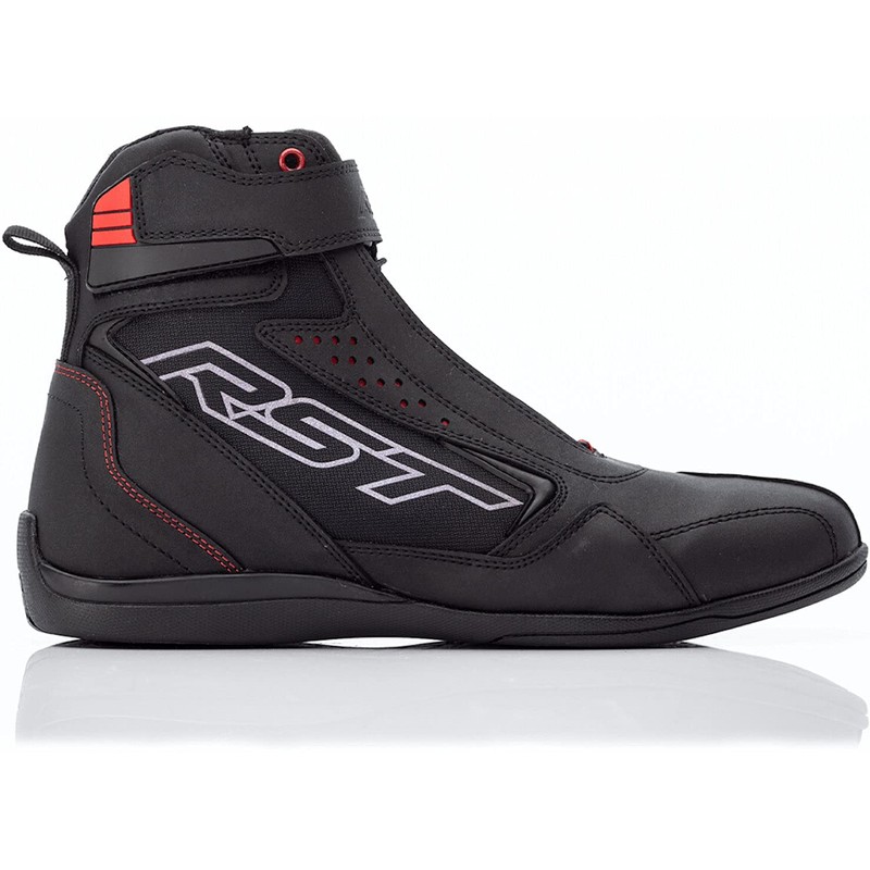 RST Frontier Scarpe da moto da donna, nero/rosso, 38