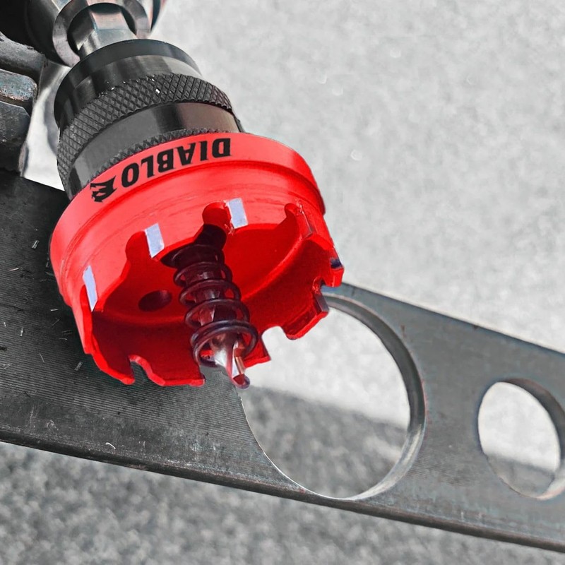 Diablo 6 pc Steel Demon Carbide Teeth Hole Cutter Set