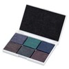 Ink Pad, 7 Colors Fingerprint Stamp Pad for Rubber Stamp