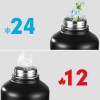 Termo Vaso-botella Acero Inoxidablecon Fría/caliente 64 Oz