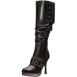 Ellie Shoes Women's 426-Grace Boot, Black, 9 M US