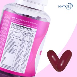 Fem Multivitamnico  120 Softgels  Suplemento Integral para Mujeres  Apoyo Nutricional Completo  Natgel                                                
