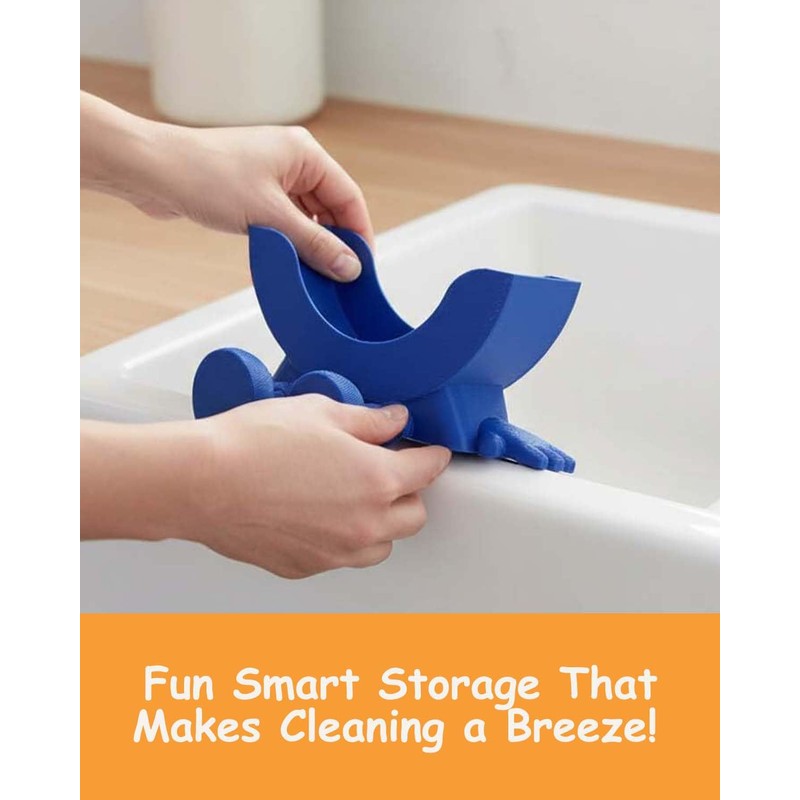 Cute Hanging Sponge Holder with Drainage – Keeps Your Sponge