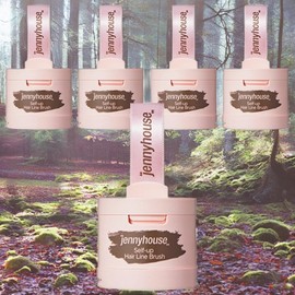 Jenny House Cosmetic Natural Hair Preparation Hair Protection Self-Up Hairline Brush Natural Brown 5 Pieces 4g / 제니하우스코스메틱 자연유래 모발정돈 모발보호 셀프업 헤어라인 브러쉬 내추럴브라운 5개 4g