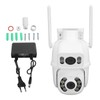 Dual Lens Security Camera Two Night Vision 3MP IP66 2304x2592