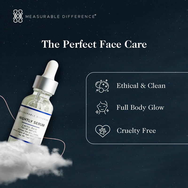 Measurable Difference Nightly Serum - Revitalize Your Skin Overnight for
