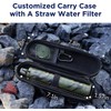 6 or 2 High Capacity Emergency Survival Water Straws -