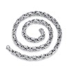 Jewow Stainless Steel Men's Sturdy Chain Necklace Width 4/6/8/10mm, Length