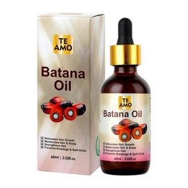 Te Amo Batana Hair Oil 2.02 oz – Moisturizes Scalp, Supports Healthy Hair, Reduces Breakage & Split Ends – With Batana, Jojoba, Olive, Coffee, and Turmeric Oils