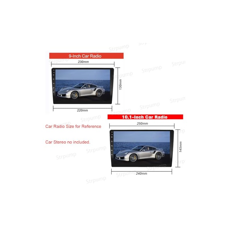 9'' to 10.1'' Inch Universal Car Radio Stereo Fascia Frame
