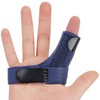 TOCCOOL Adjustable Finger Splint - Dual Support for Trigger Finger