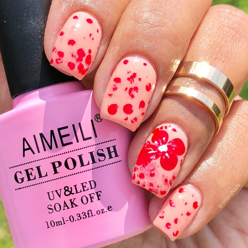 AIMEILI Soak Off U V LED Gel Nail Polish -