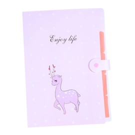 Operitacx Elegant Pink A4 Expanding Folder Office Storage Accordion Design Compact File Folder for Students Documents Cards School Supplies Time-Saver Organizer