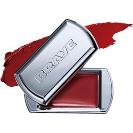 BRAYE- Bálsamo labial Lipsleek, rubor en crema monocromático, maquillaje facial 2 en 1, hidratante y modulable, vegano +