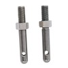 Flush Hood Latch Hood Pin Kit fits for Dodge Challenger