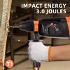 BZQQ Hammer 2-26DRE Handle Rotary Hammer with One-Touch Handle Rotary