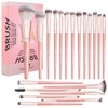 Brochas de Maquillaje Profesional 20 Piezas Set de Brochas Maquillaje