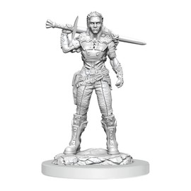 WizKids D&D Nolzur's Marvelous Miniatures: Orc Fighter Female