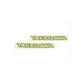 SP武川 トウリツフォークステッカー キンモジ (2マイ) 08-01-0013