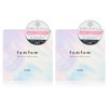 Femfem Feminine White Sabon, Set of 2, Delicate Zone Body