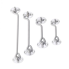 EA Aoriring Door Bolt Latch 20cm Stainless Steel 2ea