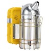 Pointed Beehive Smoker with Heat Protection Board Stainless Steel Bee