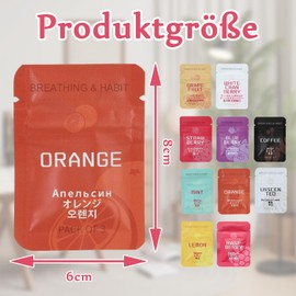 Rauchfrei Hilfsmittel, Rauchentwöhnung Hilfsmittel, 10 Nikotinfreie Filter mit Geschmack Minze, Viele Geschmacksrichtungen Zur Auswahl, für Genussvolles Rauchen Aufhören