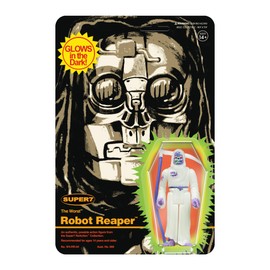 Super7 The Worst Robot Reaper (Monster Glow) - 3.75" The Worst Action Figure Collectibles and Retro Toys
