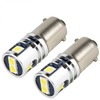 2PCS BA9 BA9S LED Bulbs, 5 SMD 3030 T10 1889