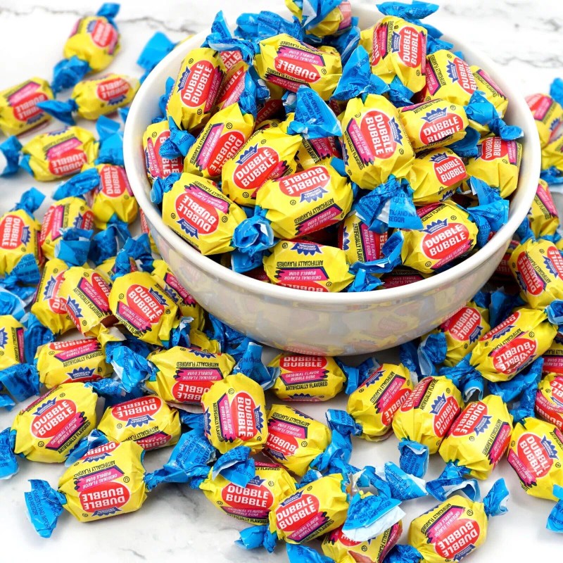 Dubble Bubble Bubble Gum - Original in a Resealable King