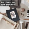 Mini photo albums, 100 pocket album 4×6,Small Mini Capacity leather