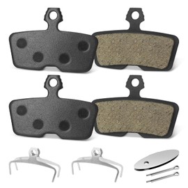 Brake Pads Bicycle Disc Brake for SRAM DB8-2 Pairs Disc Brake Pads Suitable for SRAM Code R, Guide RE, G2 RE, Bicycle Brake Pads with Adjustment Plate, Easy Assembly, Robust Durable for MTB