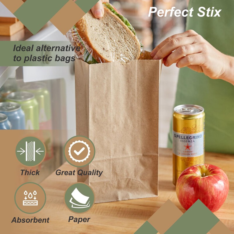 Perfect Stix - Perfect Stix Brown Bag 4lb 40- 2mwhite