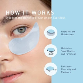 Under Eye Patches for Dark Circles: 30 Pairs Retinol Collagen Eye Gel Masks - Refreshing Under Eye Care for Appearance of Wrinkles & Puffiness - Gift for Moms Travelers Night Workers (Blue)
