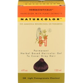 naturcolor Haircolor - Light Pomegranate Chestnut Hair Dye, 4 Fl Oz (5M)