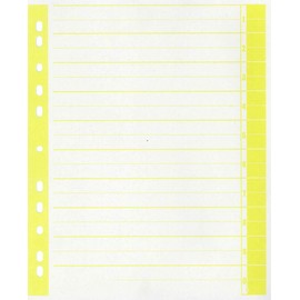 Trennblätter, farbig bedruckt Trennblätter exclusiv ge 100St