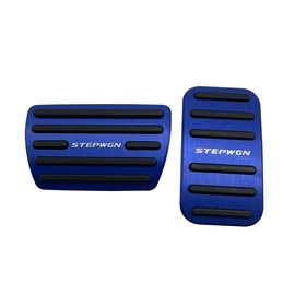 MEKOMEKO BT-JTL Honda Step Wagon RP Series Pedal Cover, Brake Axle Cover, Safe Driving, Installation Instructions Included, Tight Installation, Interior Parts, Aluminum Alloy and Rubber, 2 PCS, Honda
