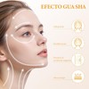 Gua Sha, Herramienta de Masaje de Acero Inoxidable Guasha, Herramienta