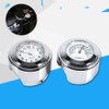 Qiilu Motorcycle Clock, 7/8" 1" Motorcycle Clock Handlebar Motorcycle Handlebar