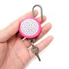 Honbay Cute Dragon Fruit Padlock Pitaya Mini Padlock Lock with