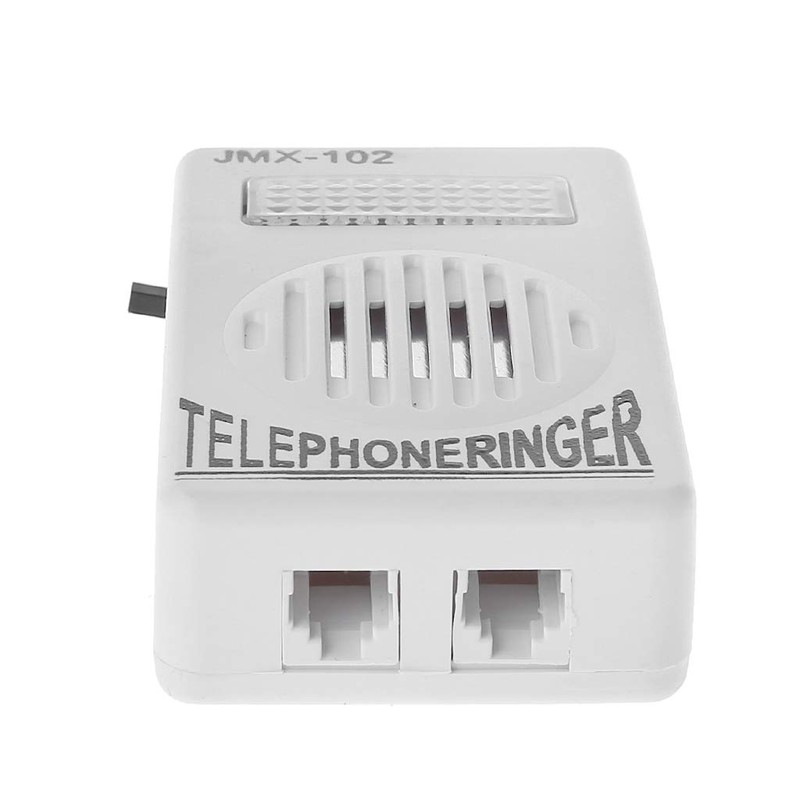 Tebatu Phone Accessories,Telephone Ringer Phone Amplifier Ring Speaker Strobe Light
