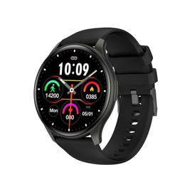Trevi T-FIT 235A Smartwatch with 1.43 Inch AMOLED Display, Smart Watch with Wireless Call Function, Training and Wellness Control, Sleep Monitor, IP67, Black