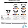 Educator Biothane Dog Collar, Waterproof, Odorproof, Metal Buckle and D