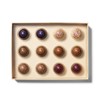 Ethel M Chocolates Premium Truffles Collection, Milk, Dark and White12-Piece